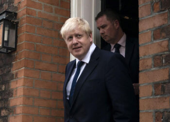 رئيس الوزراء البريطاني، بوريس جونسون.صورة.CNBC