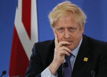 رئيس الوزراء البريطاني، بوريس جونسون.صورة.CNN