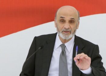 رئيس حزب القوات اللبناني، سمير جعجع.صورة.يوتيوب