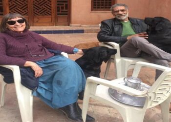 سيد رجب وطليقته.صورة.فيسبوك