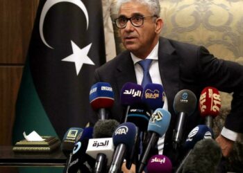 فتحي باشاغا.صورة.AFP