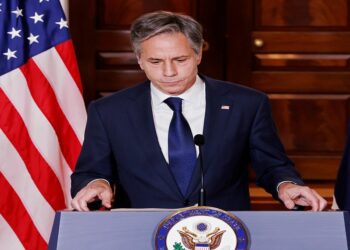 وزير الخارجية الأمريكي، أنتوني بلينكن.صورة.سبوتنيك