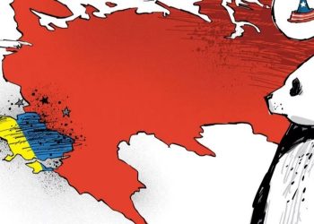 نظرة على الصراع الأوكراني من بكين.رسم تعبيري.ستيفن كيس.رياليست