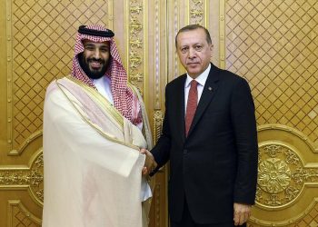 الرئيس التركي رجب طيب أردوغان وولي العهد السعودي، محمد بن سلمان.صورة.سبوتنيك