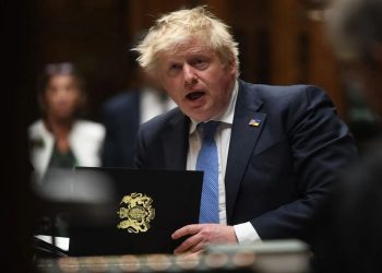 رئيس الوزراء البريطاني، بوريس جونسون.صورة.AFP