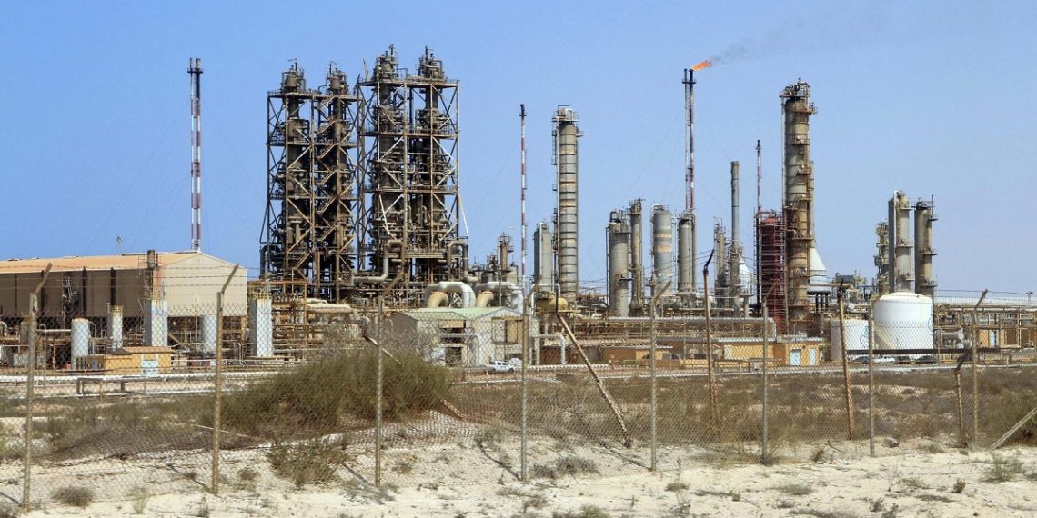 منشأة نفطية ليبية.صورة.وكالة تاس الروسية