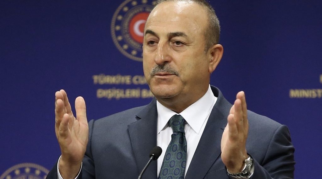 وزير الخارجية التركي، مولود جاويش أوغلو.صورة.الميادين