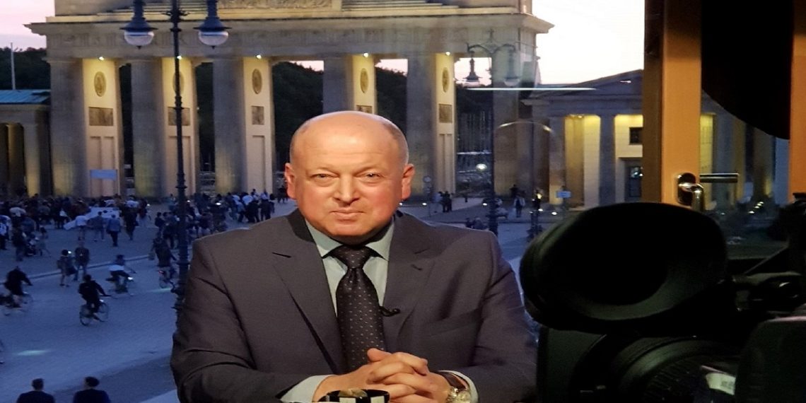 عبد المسيح الشامي، أستاذ العلاقات الدولية في برلين.صورة.رياليست