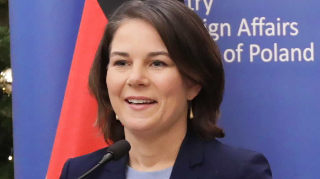 وزيرة الخارجية الألمانية أنالينا بيربوك.صورة.EPA