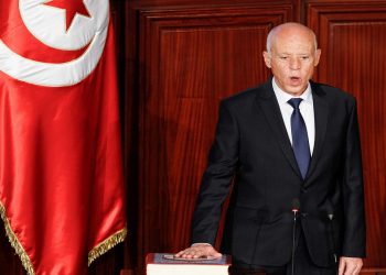 الرئيس التونسي، قيس سعيد.صورة.رويترز