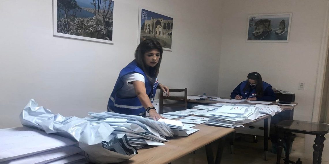 انتخابات المغتربين بالسفارة اللبنانية بالقاهرة.صورة.رياليست