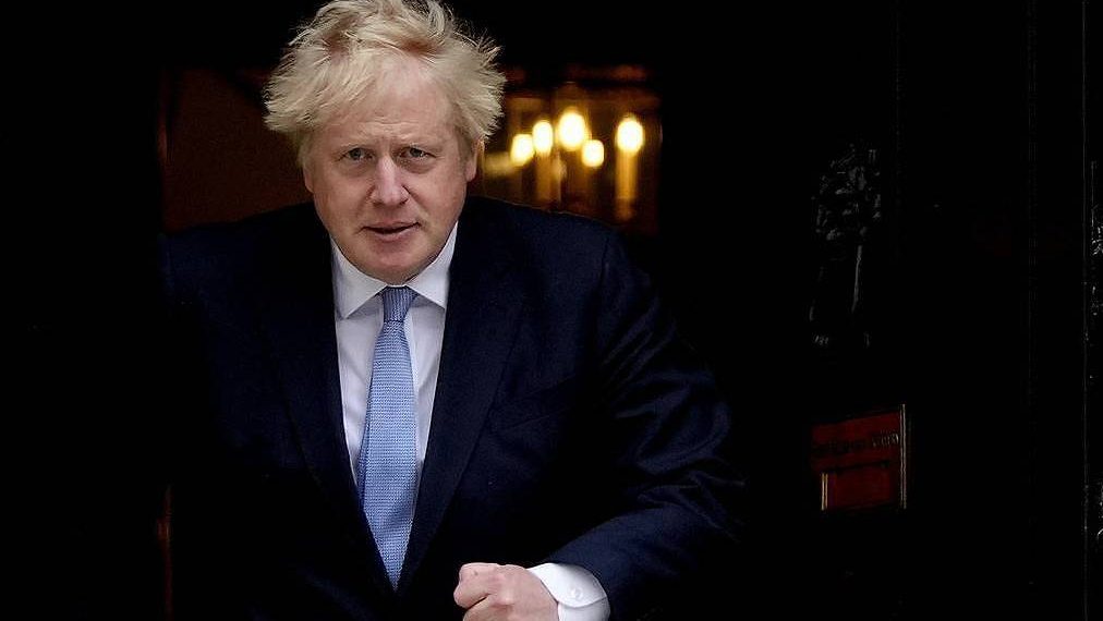 رئيس الوزراء البريطاني بوريس جونسون.صورة.AP