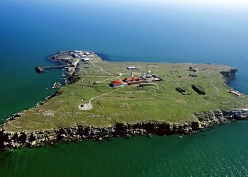 جزيرة الثعبان.صورة.تويتر