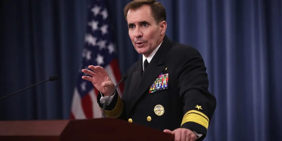 المتحدث باسم البنتاغون، جون كيربي.صورة.العربية نت