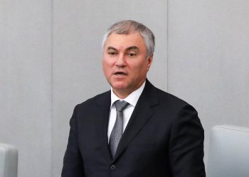 رئيس مجلس الدوما في الاتحاد الروسي فياتشيسلاف فولودين.صورة.تاس