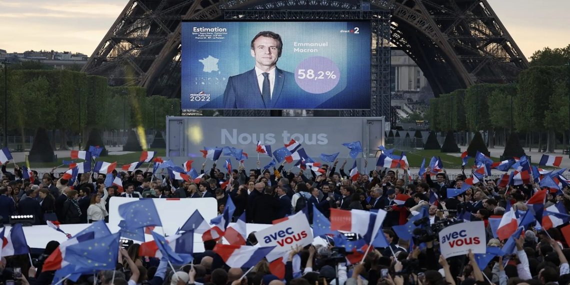 الرئيس الفرنسي، إيمانويل ماكرون.صورة.العربية الحدث