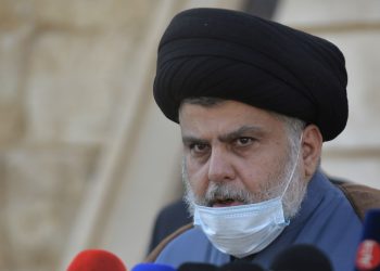 زعيم التيار الصدري مقتدى الصدر . صورة.CNN