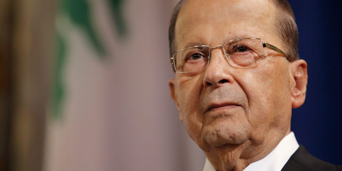 الرئيس اللبناني، ميشال عون. صورة . CNN