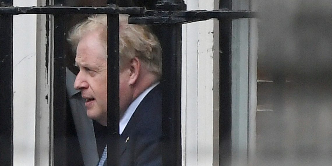 رئيس الوزراء البريطاني بوريس جونسون. صورة.رويترز