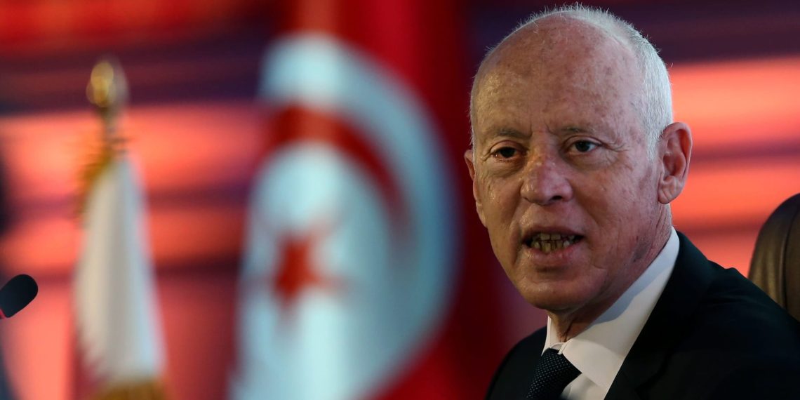 الرئيس التونسي قيس سعيد