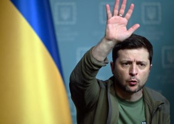 الرئيس الأوكراني فولوديمير زيلينسكي