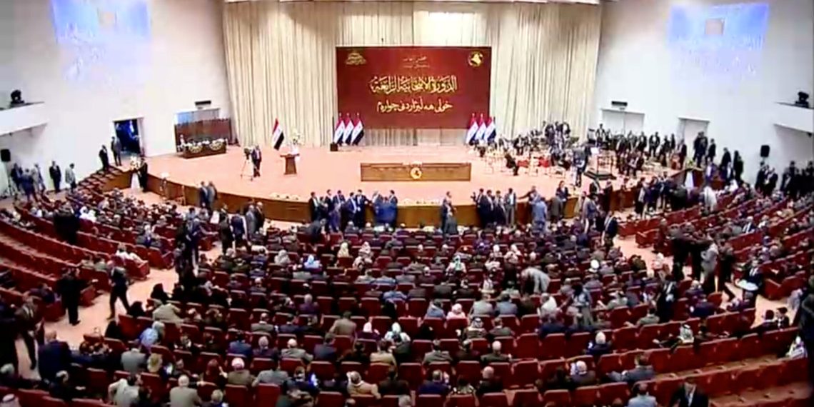 البرلمان العراقي . صورة. رويترز