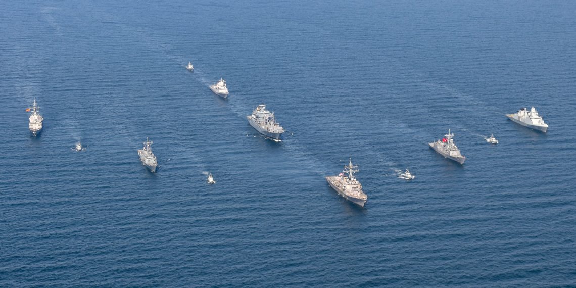 مناورات سابقة في بحر البلطيق. صورة. RT