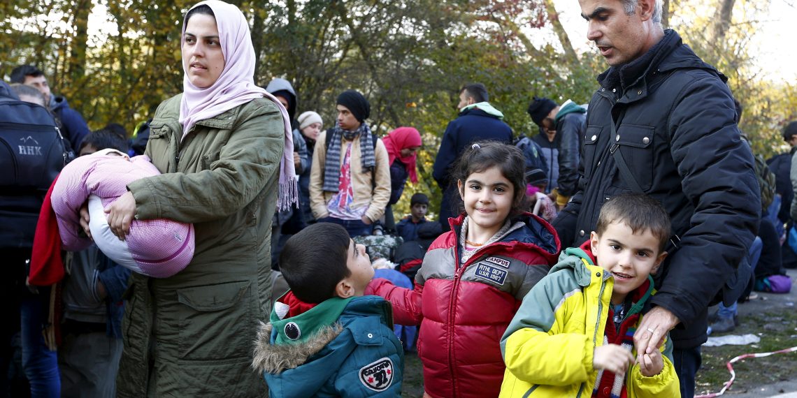 السوريون في ألمانيا . صورة. الفرنسية