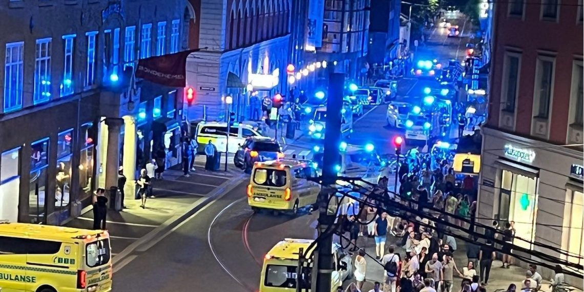 موقع الحادث . صورة . رويترز