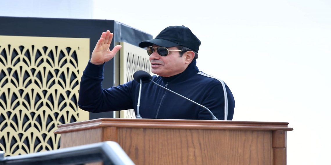 الرئيس المصري.عبدالفتاح السيسي