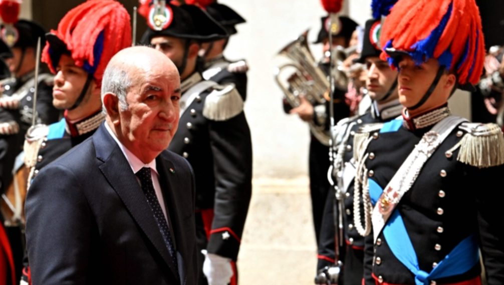 الرئيس الجزائري، عبد المجيد تبون.صورة.تويتر