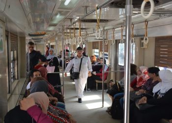 عربة السيدات بمترو الانفاق بمصر.صورة.اليوم السابع