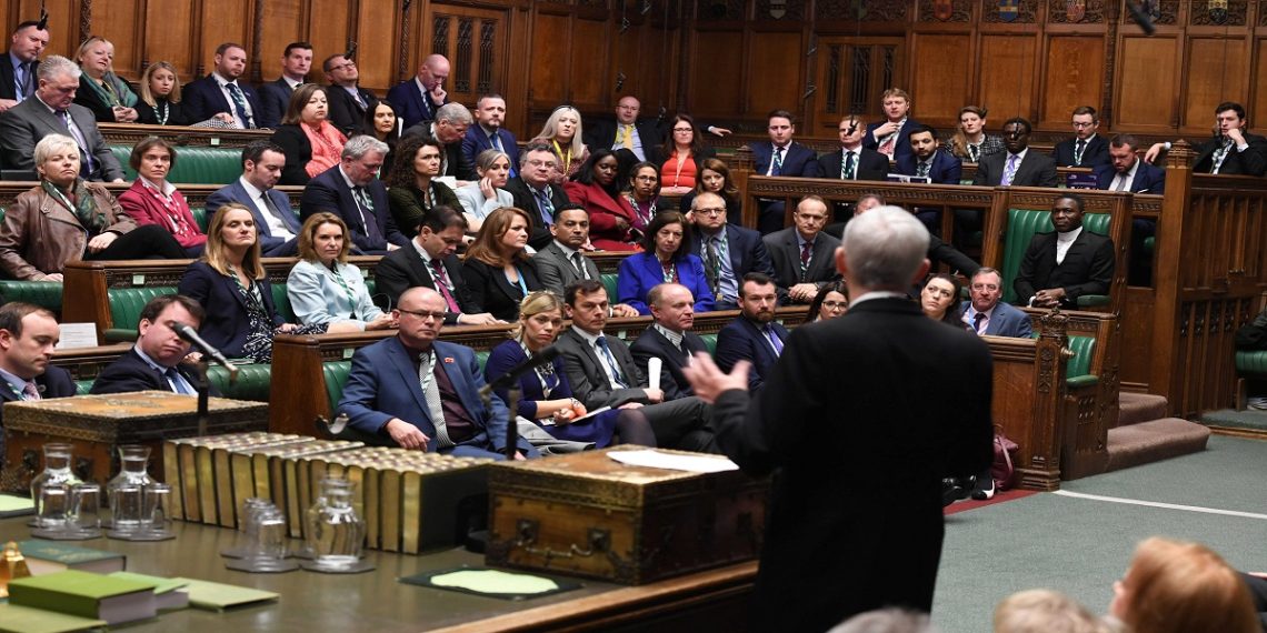 مجلس العموم البريطاني.صورة.رويترز