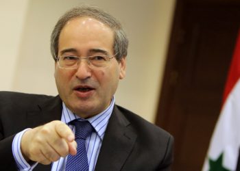 وزير الخارجية السوري فيصل المقداد . صورة . أرشيفية