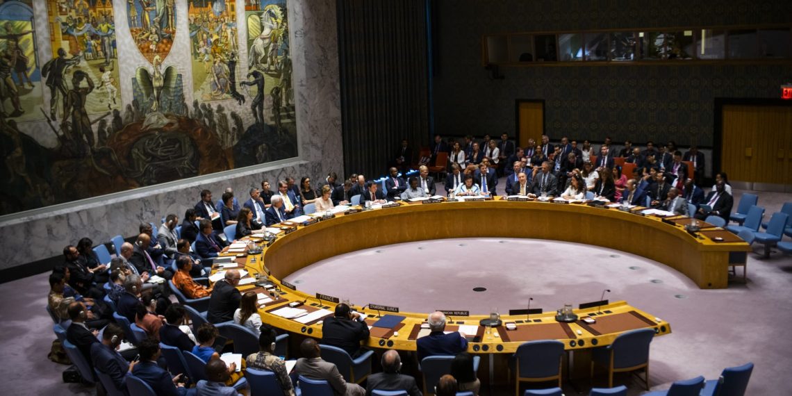 مجلس الأمن الدولي . صورة . رويترز