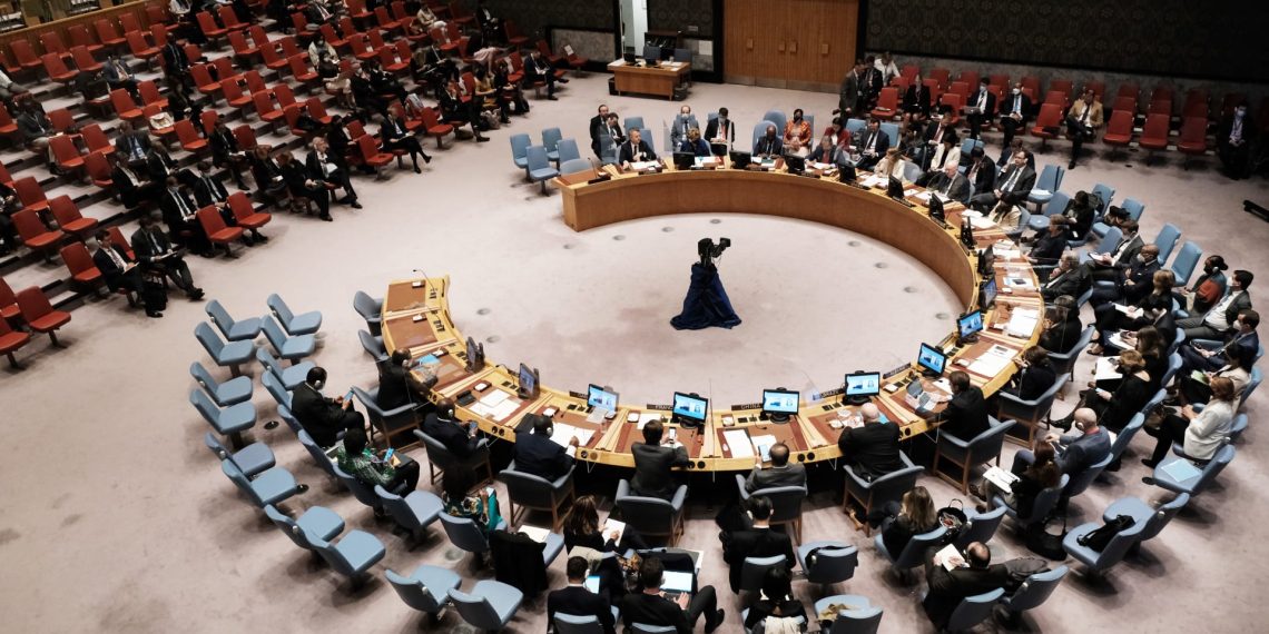 مجلس الأمن الدولي . صورة . رويترز