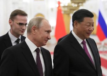 الرئيس الروسي ونظيره الصيني . صورة . أرشيفية