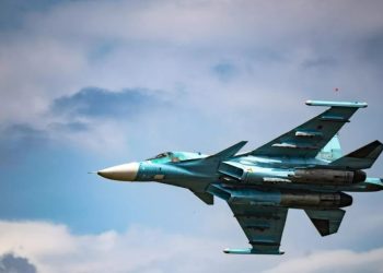 قاذفة مقاتلة من طراز Su-34 للاتحاد الروسي.صورة.ريا نوفوستي