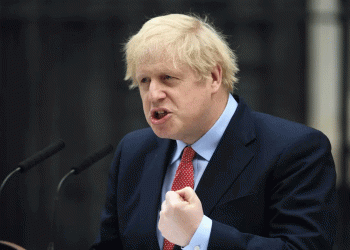رئيس الوزراء البريطاني بوريس جونسون