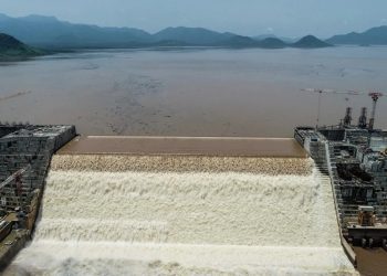 محطة النهضة للطاقة الكهرومائية.صورة.AFP