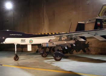 طائرات بدون طيار قتالية إيرانية.صورة.رويترز