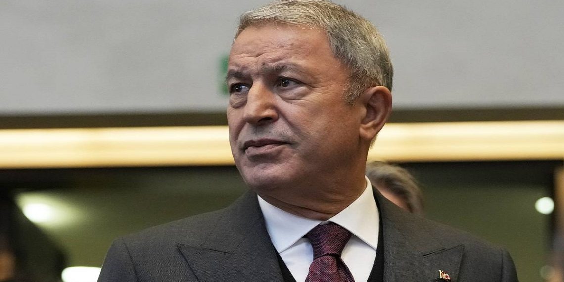 وزير الدفاع التركي، خلوصي أكار.صورة.تاس