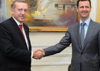 رجب طيب أردوغان وبشار الأسد في حلب 2011.صورة.duvarenglish.com