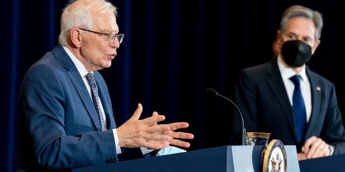 أنتوني بلينكن وجوزيب بوريل.صورة.تويتر