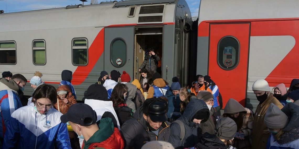 لاجئو دونباس.صورة.الميادين