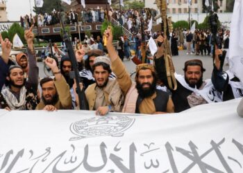 حركة طالبان تحتفل باستيلائها على السلطة في أفغانستان