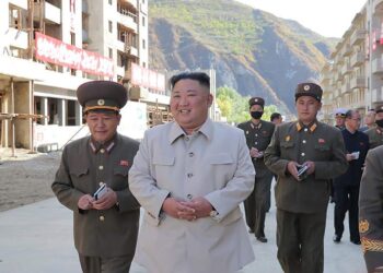 زعيم كوريا الشمالية، كيم جونغ أون.صورة.وكالة شينخوا