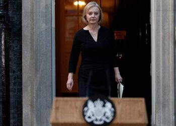 رئيسة وزراء بريطانيا، ليز تروس.صورة.رويترز