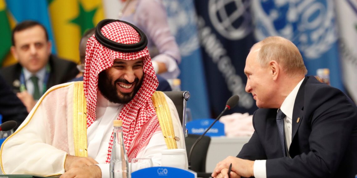 الرئيس الروسي وولي العهد السعودي -رويترز