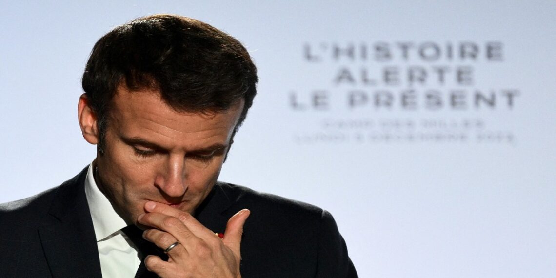 إيمانويل ماكرون.صورة.رويترز